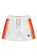 Retro AVIATOR NATION KIDS FLEX BOARD SHORTS - WHITE