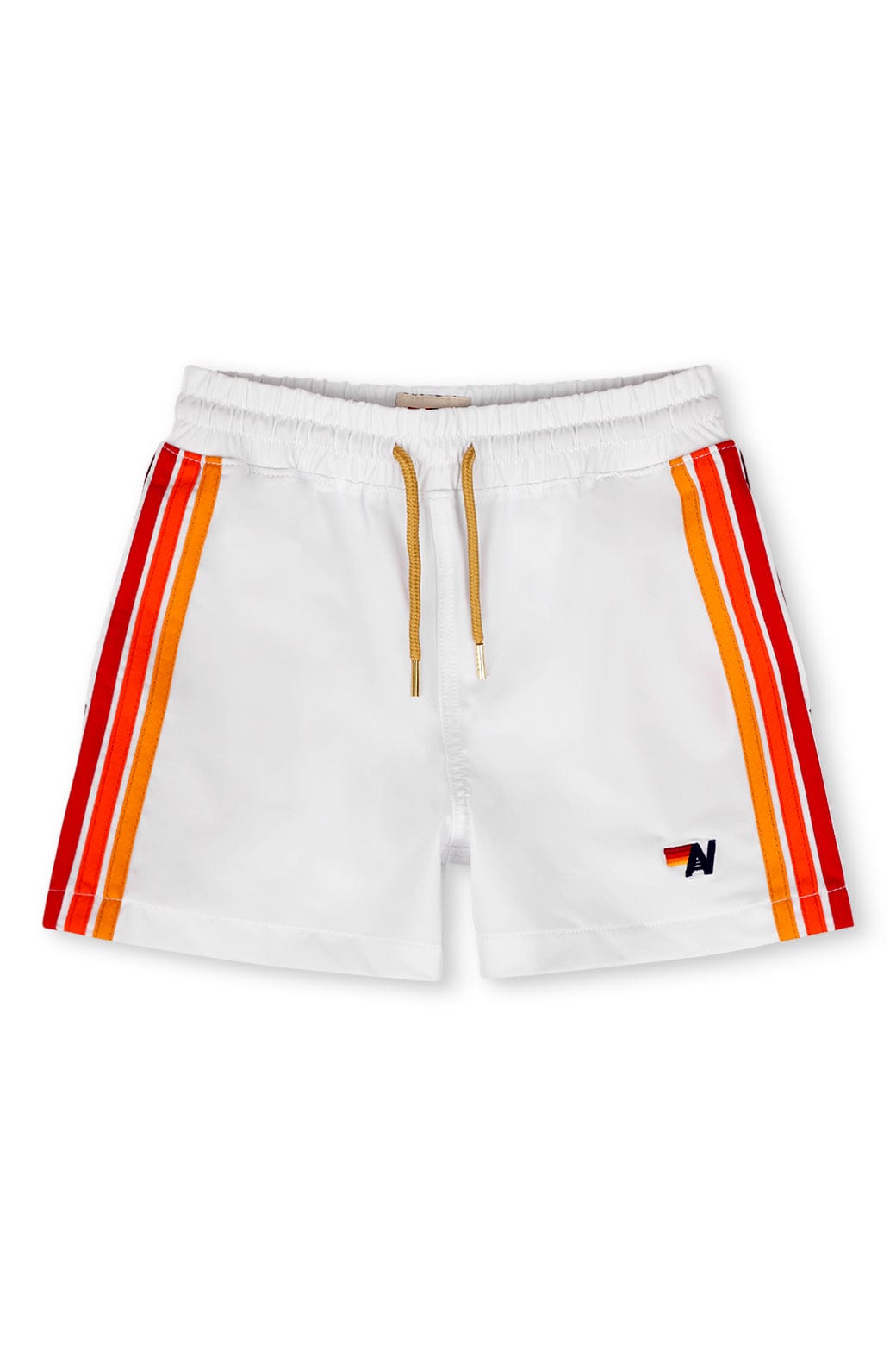 Retro AVIATOR NATION KIDS FLEX BOARD SHORTS - WHITE