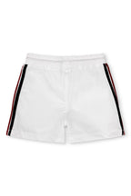Retro AVIATOR NATION KIDS FLEX BOARD SHORTS - WHITE
