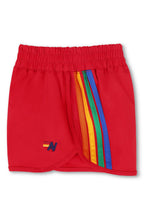 Retro 5 STRIPE KIDS FLEX JOGGER SHORT - RED