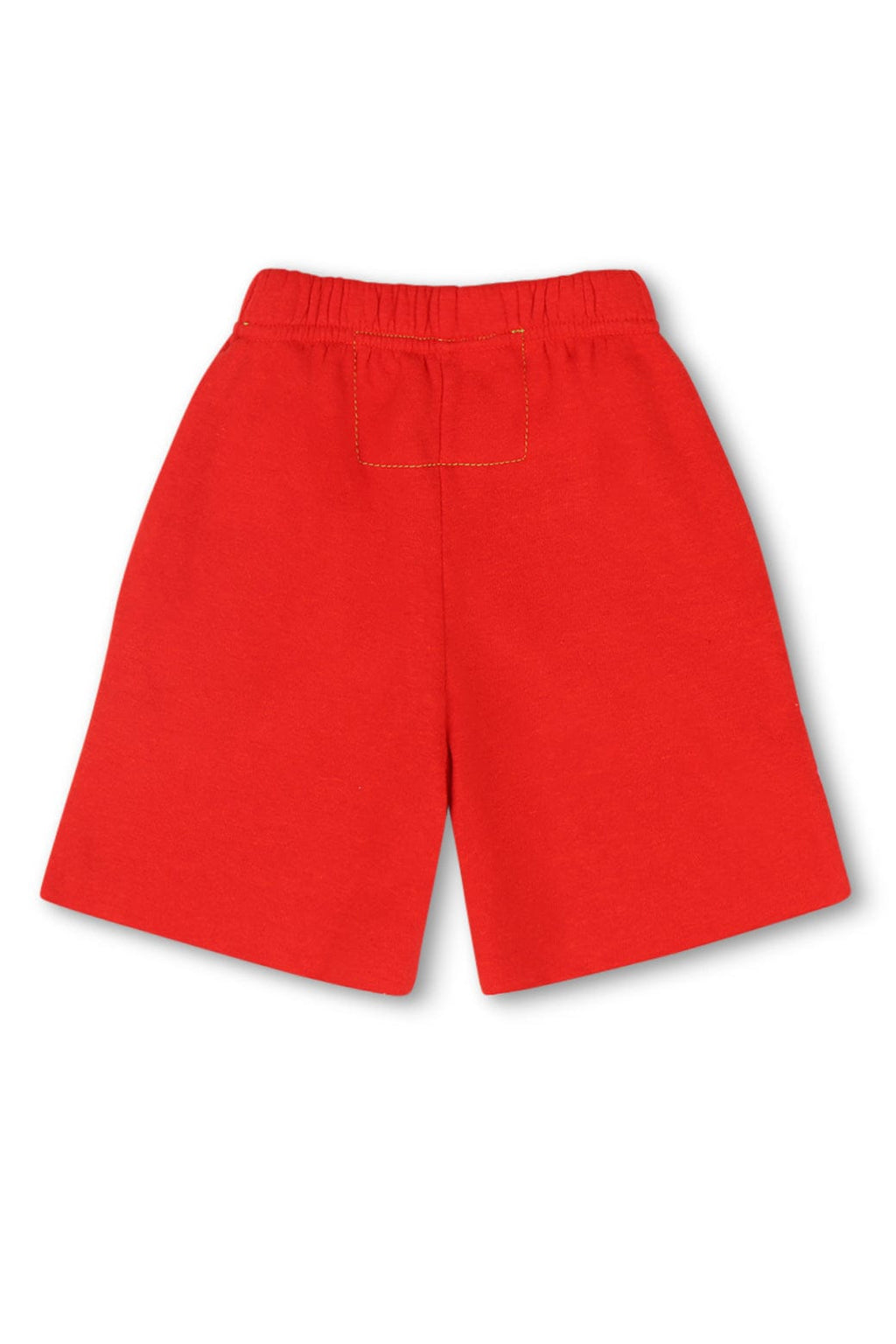 Retro SMILEY KIDS SWEATSHORTS - RED