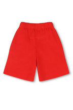 Retro SMILEY KIDS SWEATSHORTS - RED