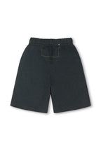 Retro LOGO KIDS SWEATSHORTS - CHARCOAL