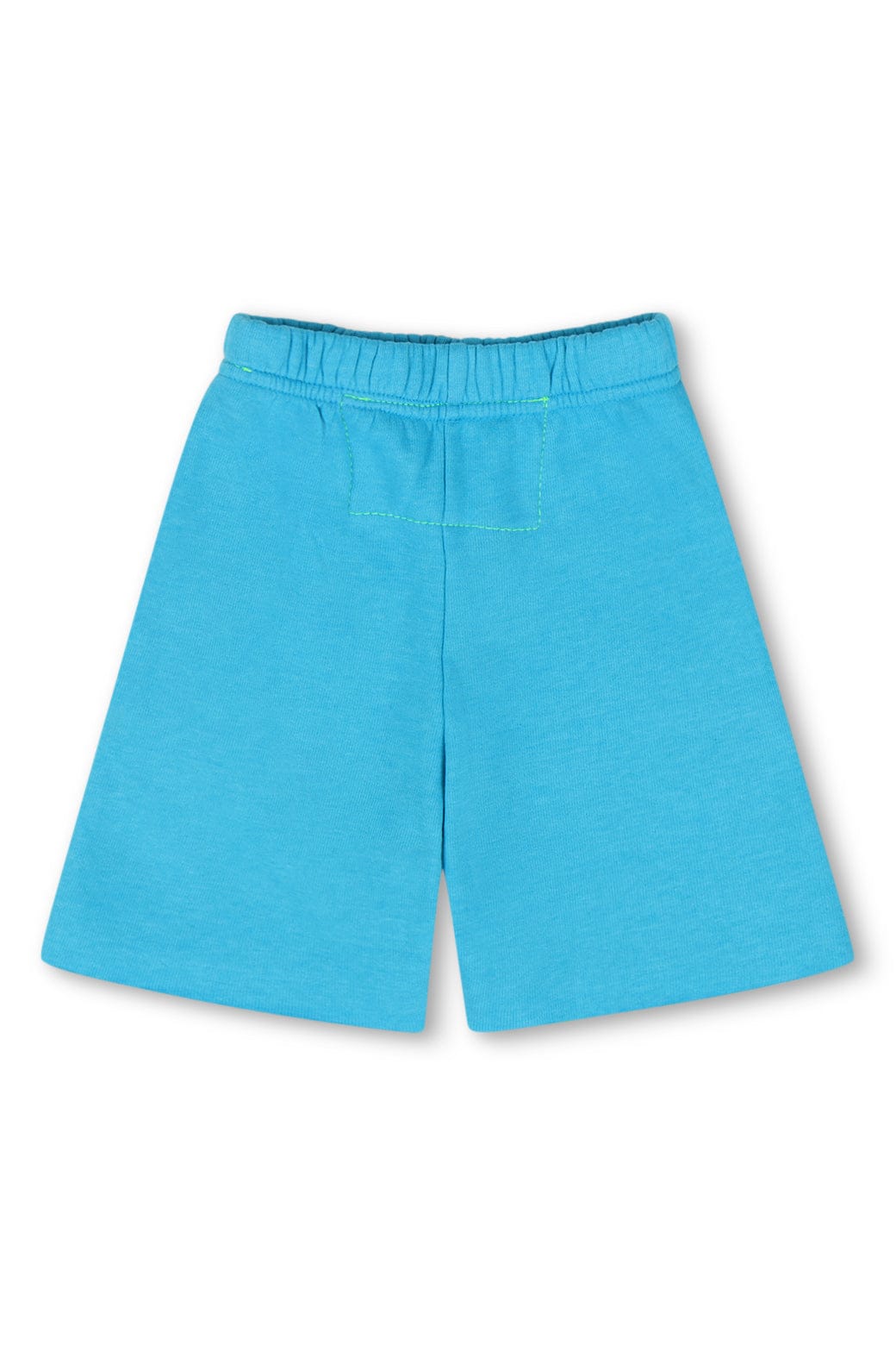 Retro LOGO KIDS SWEATSHORTS - NEON BLUE