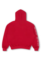 Retro RED SOX RELAXED PULLOVER HOODIE - RED