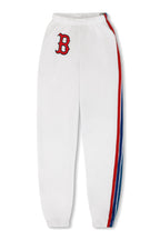 Retro BOSTON RED SOX 5 STRIPE SWEATPANTS - WHITE USA