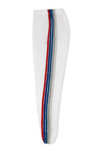 Retro BOSTON RED SOX 5 STRIPE SWEATPANTS - WHITE USA