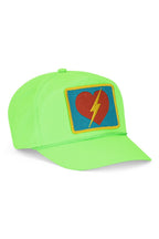 Retro BOLT HEART VINTAGE NYLON TRUCKER HAT
