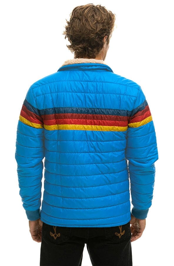 Retro 4 STRIPE JACKET - BLUE CINA
