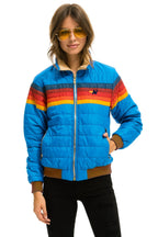 Retro 5 STRIPE JACKET - BLUE CINA