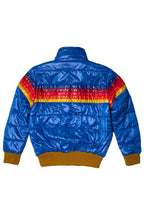 Retro 5 STRIPE KIDS TRAVELER JACKET - SNORKEL BLUE