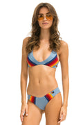 Retro 5 STRIPE SPORTY BIKINI BOTTOMS - ISLANDA