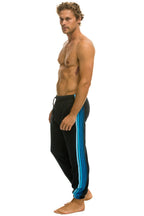 Retro 5 STRIPE SWEATPANTS - CHARCOAL BLUE