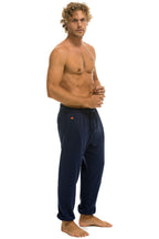 Retro 5 STRIPE SWEATPANTS - NAVY