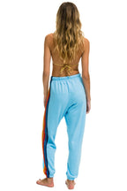 Retro 5 STRIPE SWEATPANTS - SKY 2