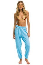 Retro 5 STRIPE SWEATPANTS - SKY NEON RAINBOW