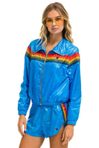 Retro 5 STRIPE WINDBREAKER - BLUE CINA