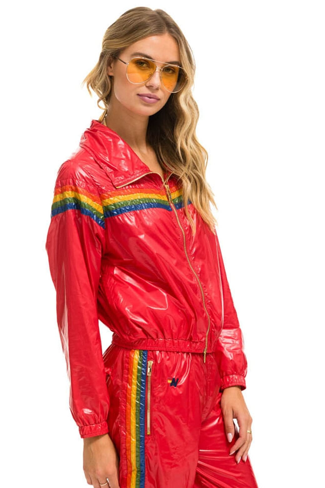 Retro 5 STRIPE - WINDBREAKER CHERRY GLOSSY