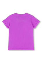 Retro KIDS LOGO TEE - NEON PURPLE