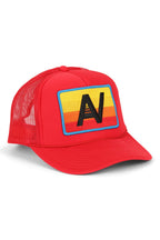Retro LOGO RAINBOW VINTAGE TRUCKER HAT