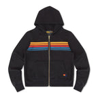 Retro 5 STRIPE HOODIE - BLACK