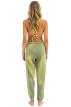 Retro 5 STRIPE SWEATPANTS - FADED ARMY