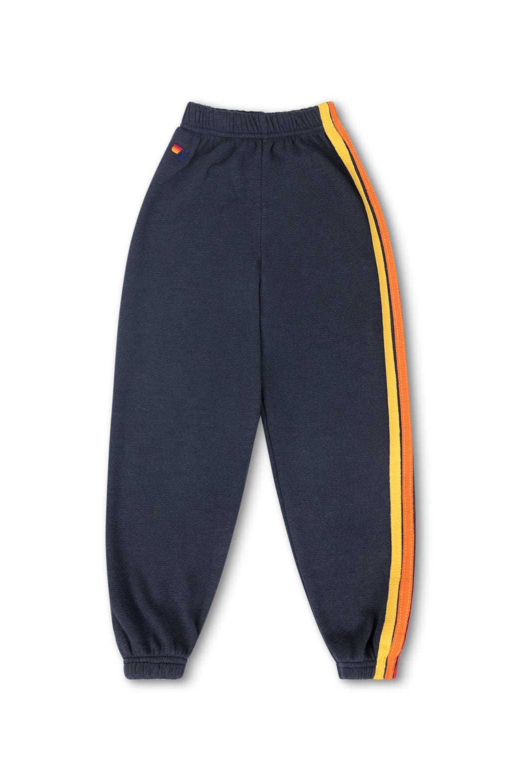 Retro KIDS 5 STRIPE SWEATPANTS - CHARCOAL