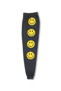 Retro KIDS SMILEY 2 SWEATPANTS - CHARCOAL