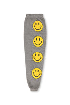 Retro KIDS SMILEY 2 SWEATPANTS - HEATHER GREY