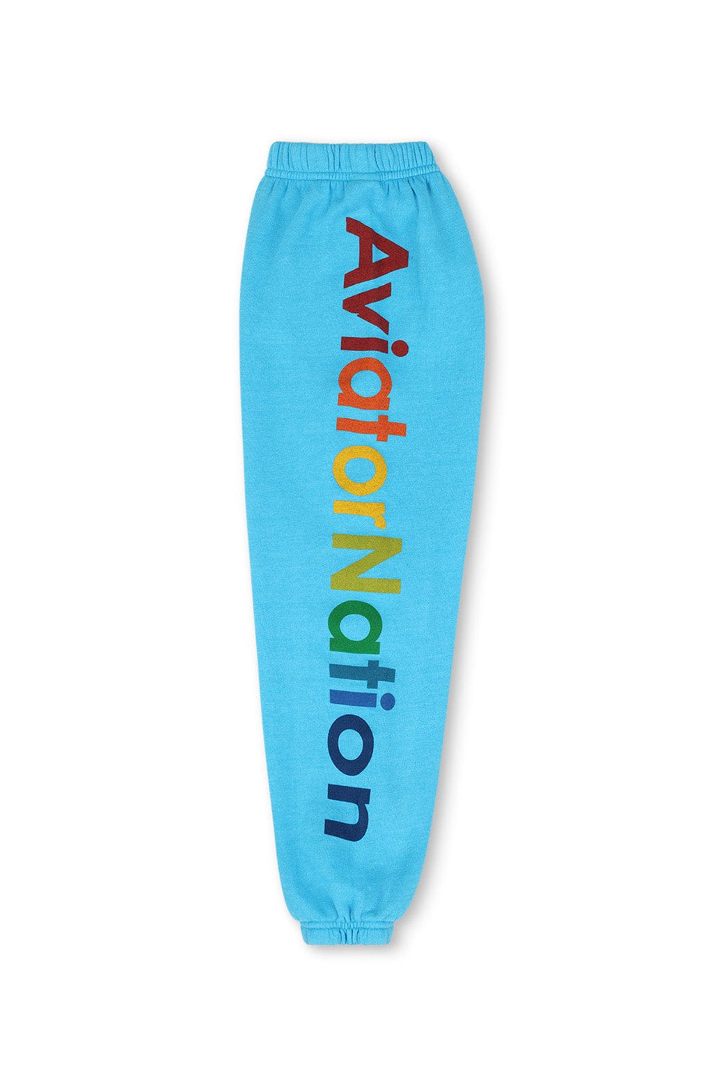 Retro KIDS AVIATOR NATION VENICE SWEATPANTS - NEON BLUE