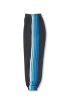 Retro KIDS 5 STRIPE SWEATPANTS - CHARCOAL BLUE