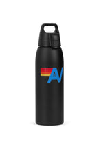 Retro RAINBOW LOGO WATER BOTTLE - SHIELD THERM ONE