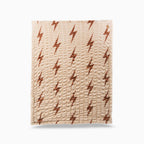 Retro Aviator Nation x Lola Blanket - Beige Copper Bolt