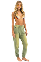 Retro BOLT STITCH SWEATPANTS - FADED ARMY