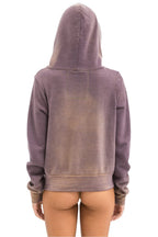 Retro NINJA PULLOVER HOODIE - FADED MOCHA