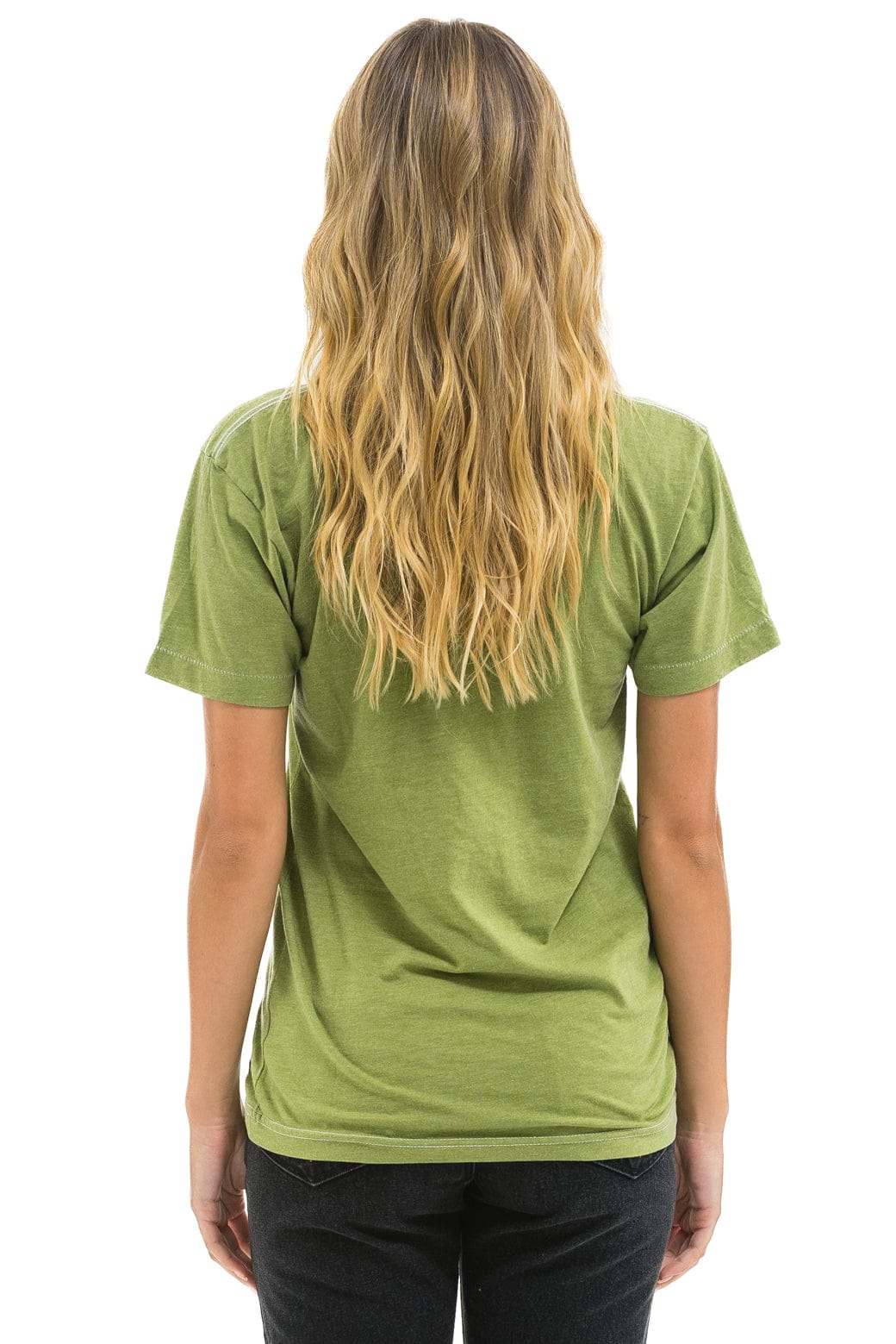 Retro OUTSIDE LANDS 2025 CREW TEE - JUNGLE GREEN