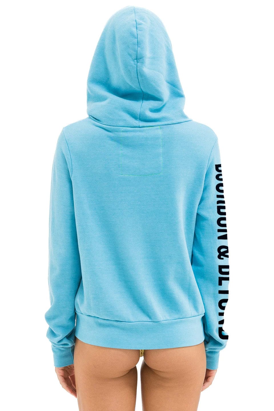 Retro BOURBON AND BEYOND 2025 ZIP HOODIE RELAXED - AQUA