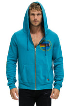 Retro AVIATOR NATION ASPEN HOODIE - TEAL