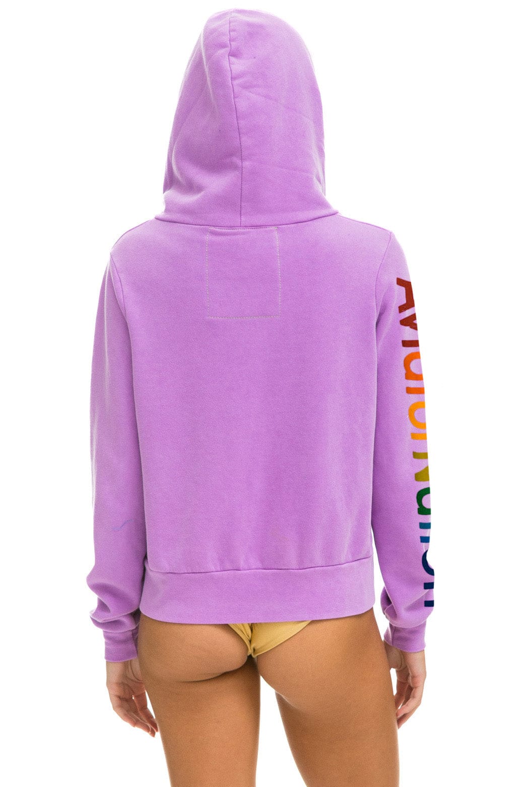 Retro AVIATOR NATION VAIL HOODIE - NEON PURPLE