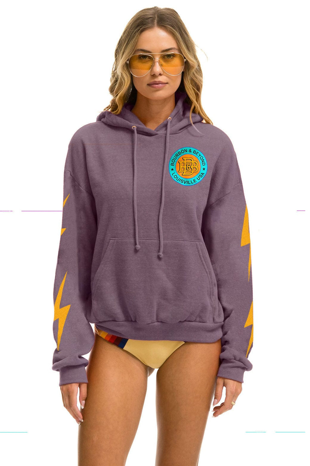 Retro BOURBON AND BEYOND 2025 PULLOVER HOODIE RELAXED - MOCHA