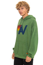 Retro LOGO PULLOVER RELAXED HOODIE - PALM
