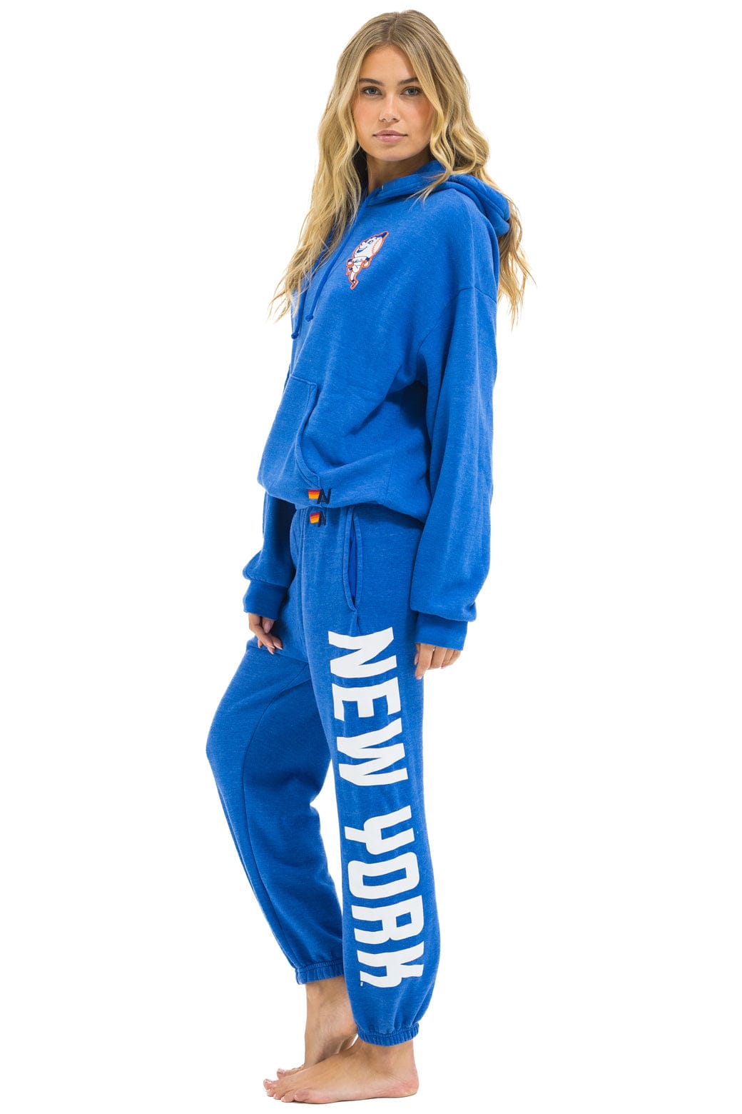 Retro NY METS SWEATPANTS - BLUE