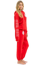 Retro RED SOX UNISEX SWEATPANTS - RED