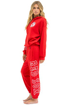 Retro RED SOX UNISEX SWEATPANTS - RED