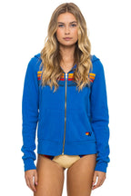 Retro 5 STRIPE HOODIE - ADVENTURE BLUE