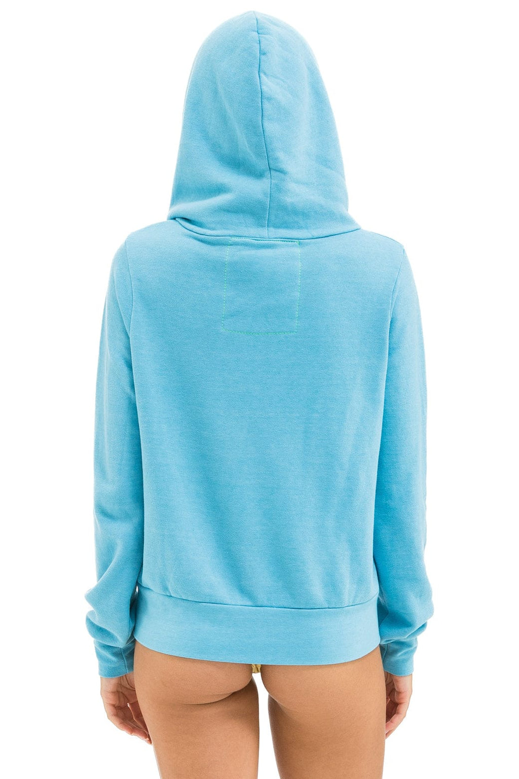 Retro 5 STRIPE HOODIE - AQUA AQUA