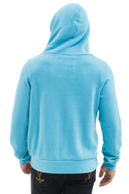 Retro 5 STRIPE HOODIE - AQUA AQUA
