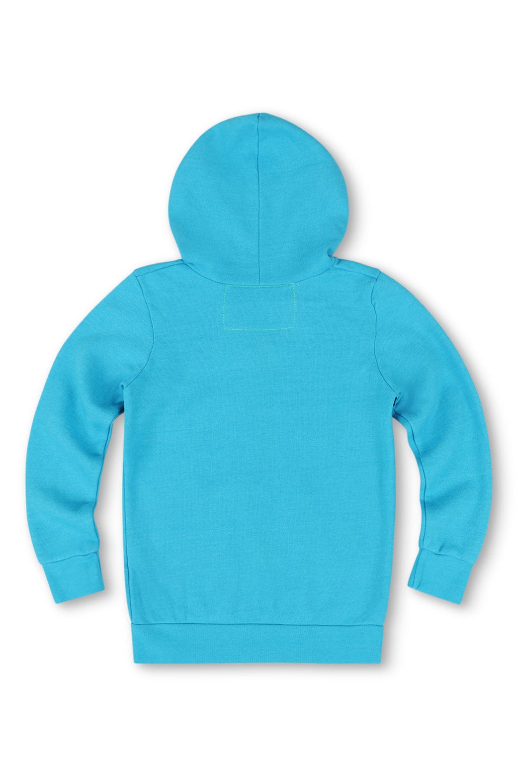 Retro KIDS 5 STRIPE HOODIE - NEON BLUE