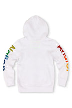 Retro KIDS AVIATOR NATION VENICE ZIP HOODIE - WHITE
