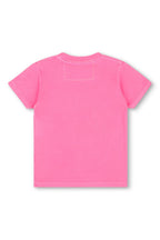 Retro KIDS BOLT TEE - NEON PINK